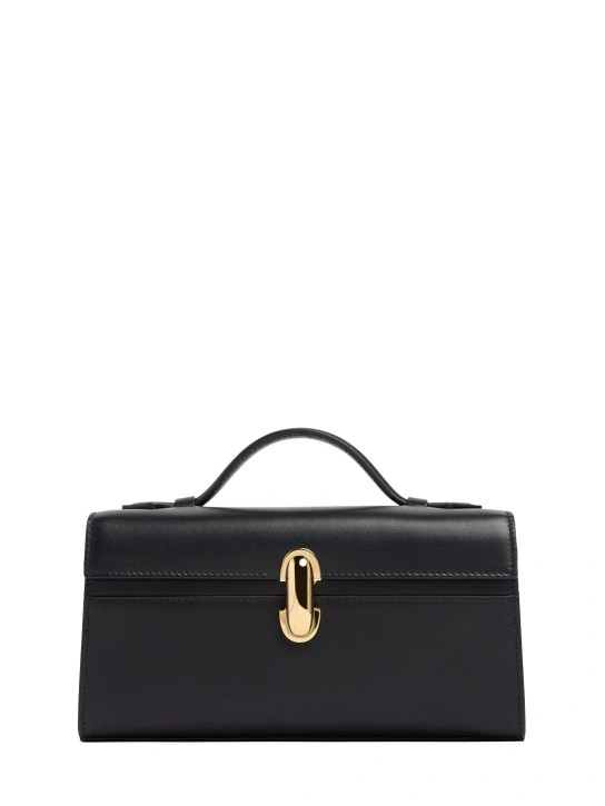 The Symmetry leather top handle bag | Luisaviaroma