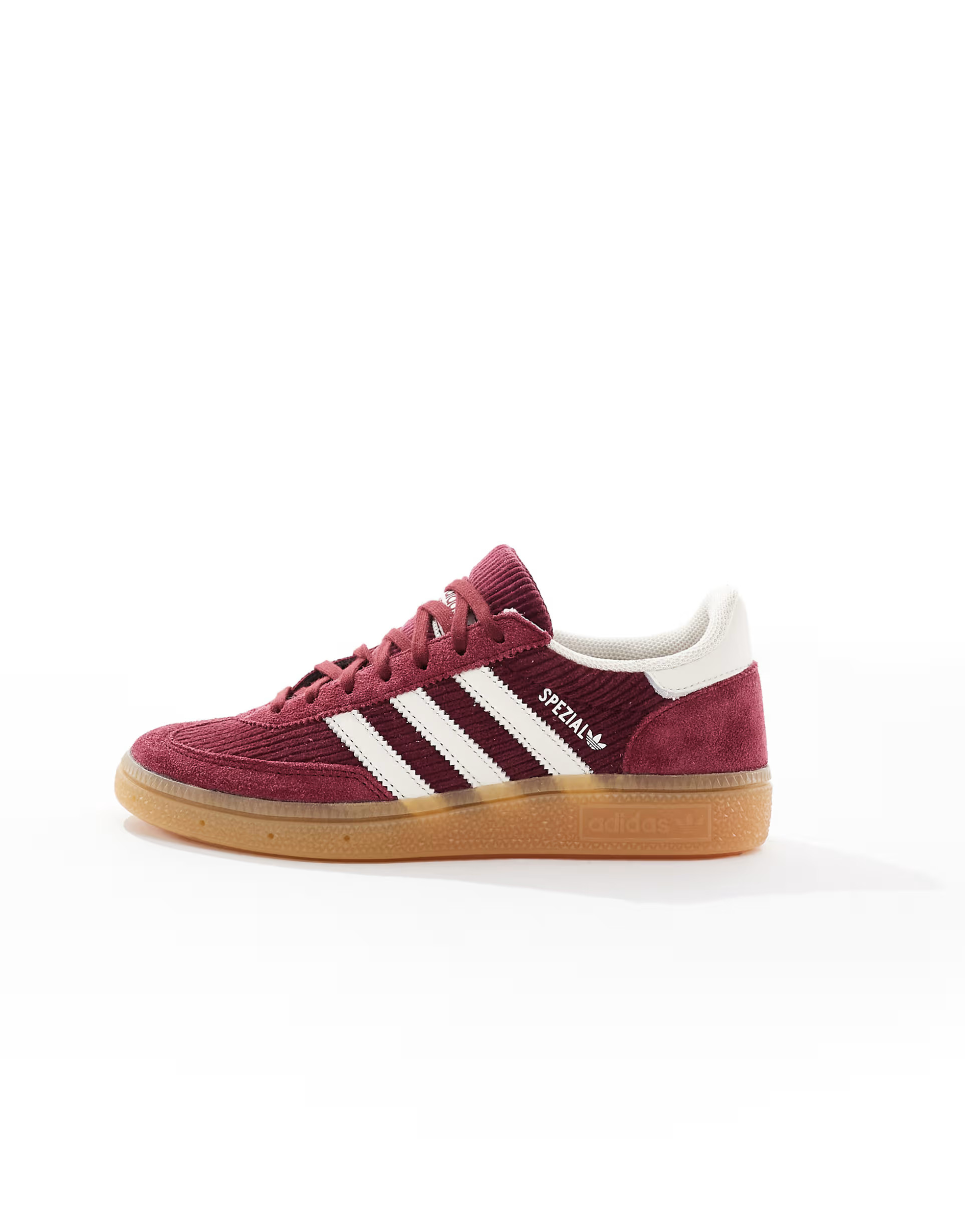 adidas Originals Handball Spezial trainers in burgundy cord | ASOS (Global)