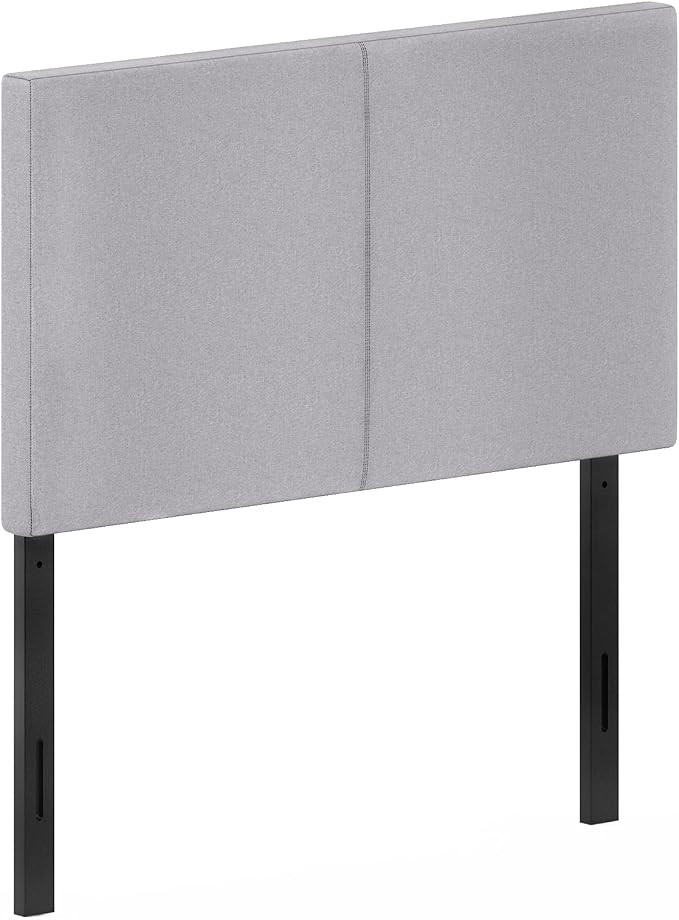 Furinno Roanne Upholstered Headboard, Twin, Glacier | Amazon (US)