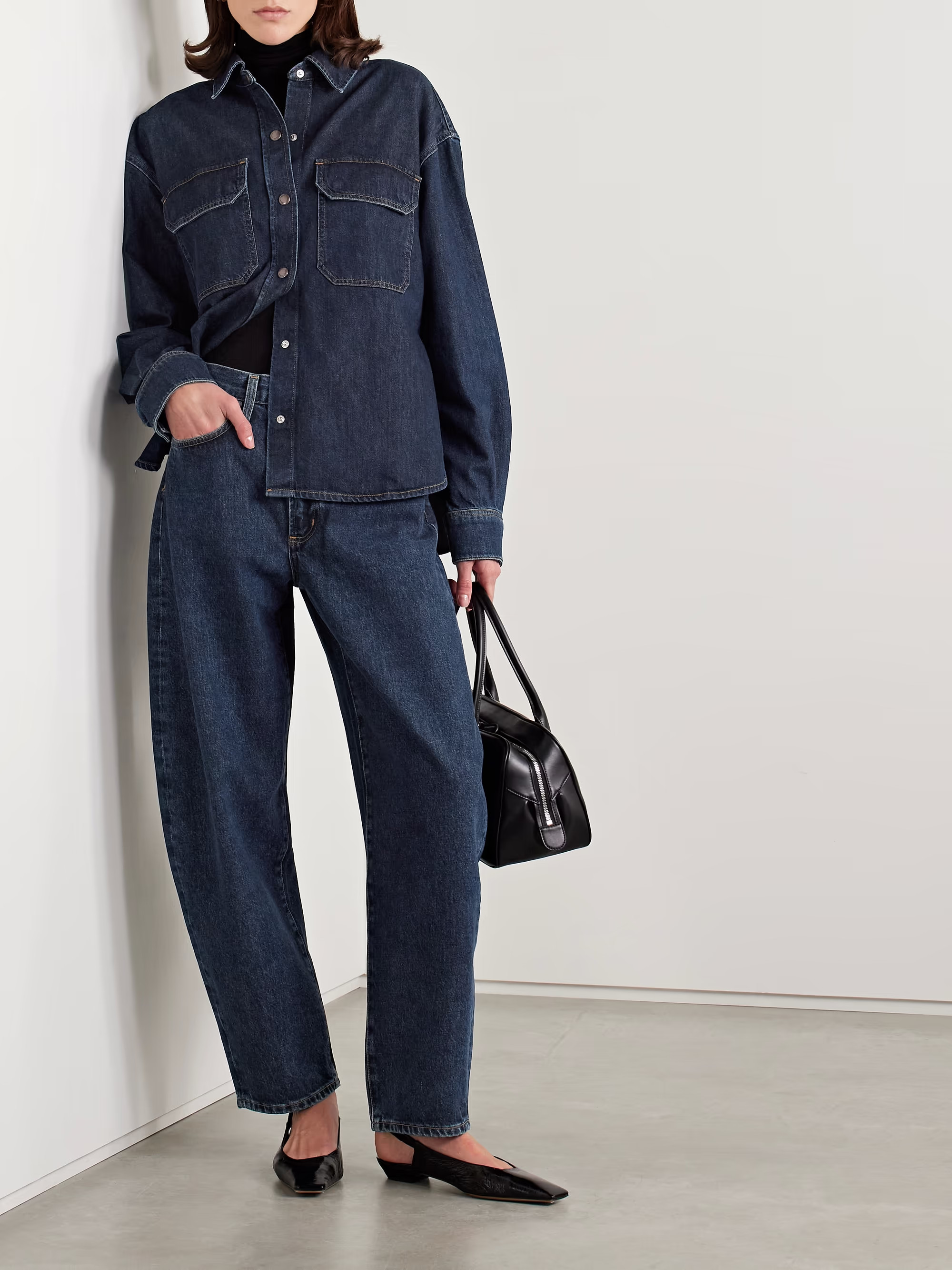 Gwen Slice denim shirt | NET-A-PORTER (US)