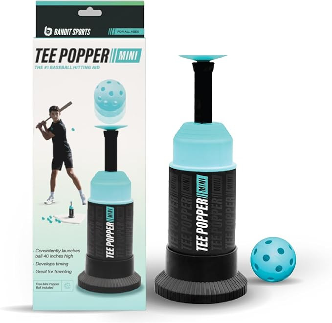 Bandit Sports Baseball Training Mini Tee Popper, Hitting Tee for Perfect Swings, Batting Machine ... | Amazon (US)