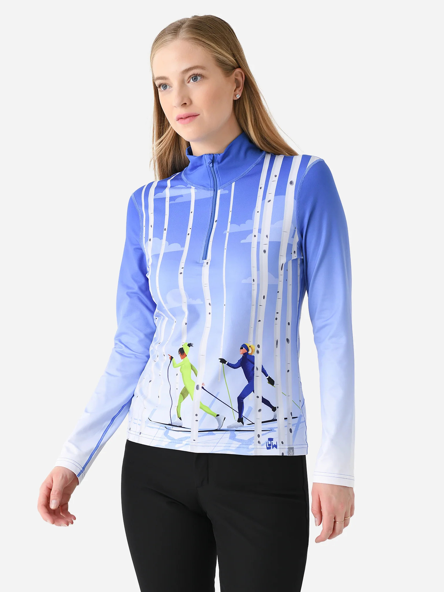 KRIMSON KLOVER
                      
                     Women's Aspen Journey Base Layer Top | Saint Bernard