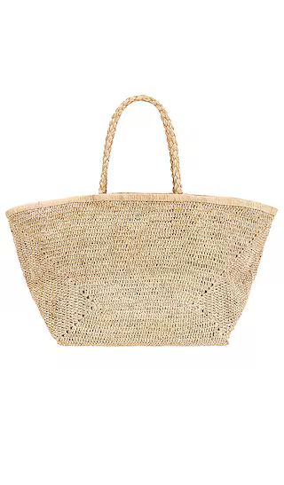 Vallejo Tote in Natural & Silver | Revolve Clothing (Global)