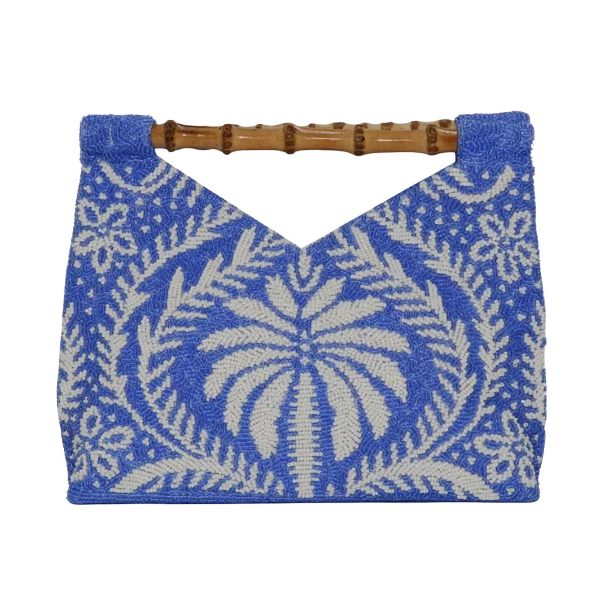 Almafi Blue Bamboo Handle (Made to Order) | Sea Marie Designs