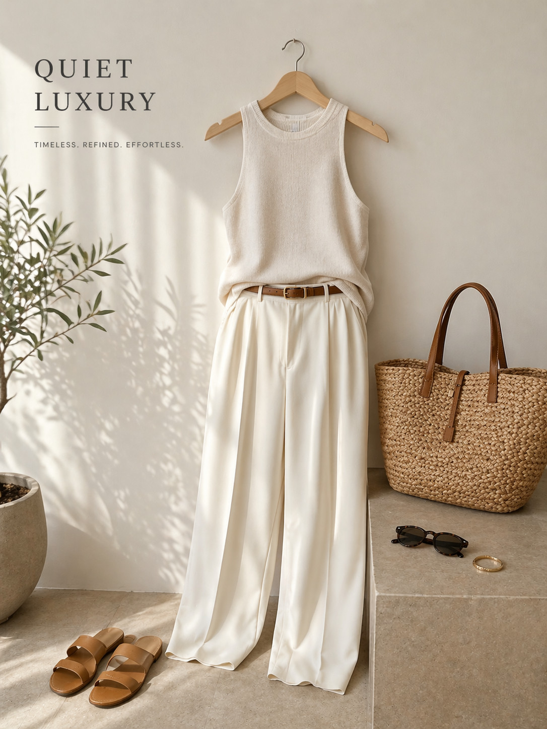 Your summer wardrobe, simplified.

Endless combinations. The kind of effortless style that looks expensive without trying too hard — wide leg linen trousers, a woven rattan tote, and the striped button-down you'll reach for on repeat.

This is quiet luxury for real women over 40. Everything is linked and all are Amazon finds you'll keep coming back to.

🔗 Shop the collection above!

#quietluxury #over40style #over40fashion #womenover40 #ltkcreator #ltkover40 #ltkfashion #summerstyle #capsulewardrobe 

 #LTKootd #LTKSeasonal #LTKOver40