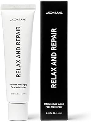 Relax And Repair Anti Aging Face Moisturizer for Men | Anti Wrinkle Cream for Face, Night Cream, ... | Amazon (US)