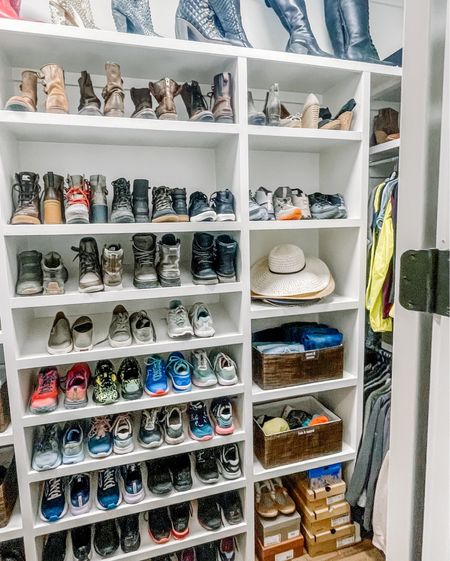 First you edit, then you zone and get things perfectly suited for your client. Every closet is different and each of our clients is different. However, the organizing principles remain the same as do the laws of physics - editing & decluttering is always the first step! 👠