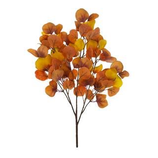 Orange & Yellow Round Leaf Eucalyptus Bush by Ashland® | Michaels Stores