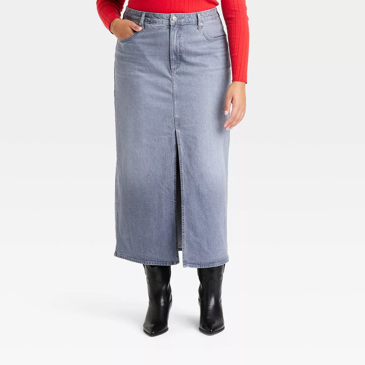Women's Denim Maxi Skirt - Universal Thread™ | Target