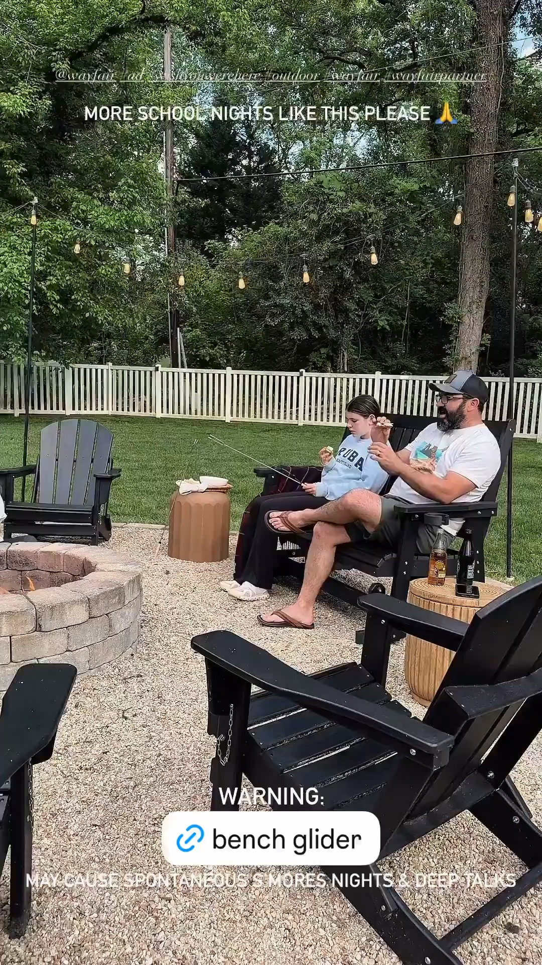 When the sun sets after 8pm and school nights begin to look like this…

#outdoorparty #firepot #outdoorfurniture #backyard #backyardparty 

#LTKSeasonal