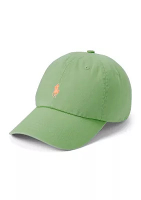 Polo Ralph Lauren The Iconic Cotton Chino Ball Cap, Green | Belk