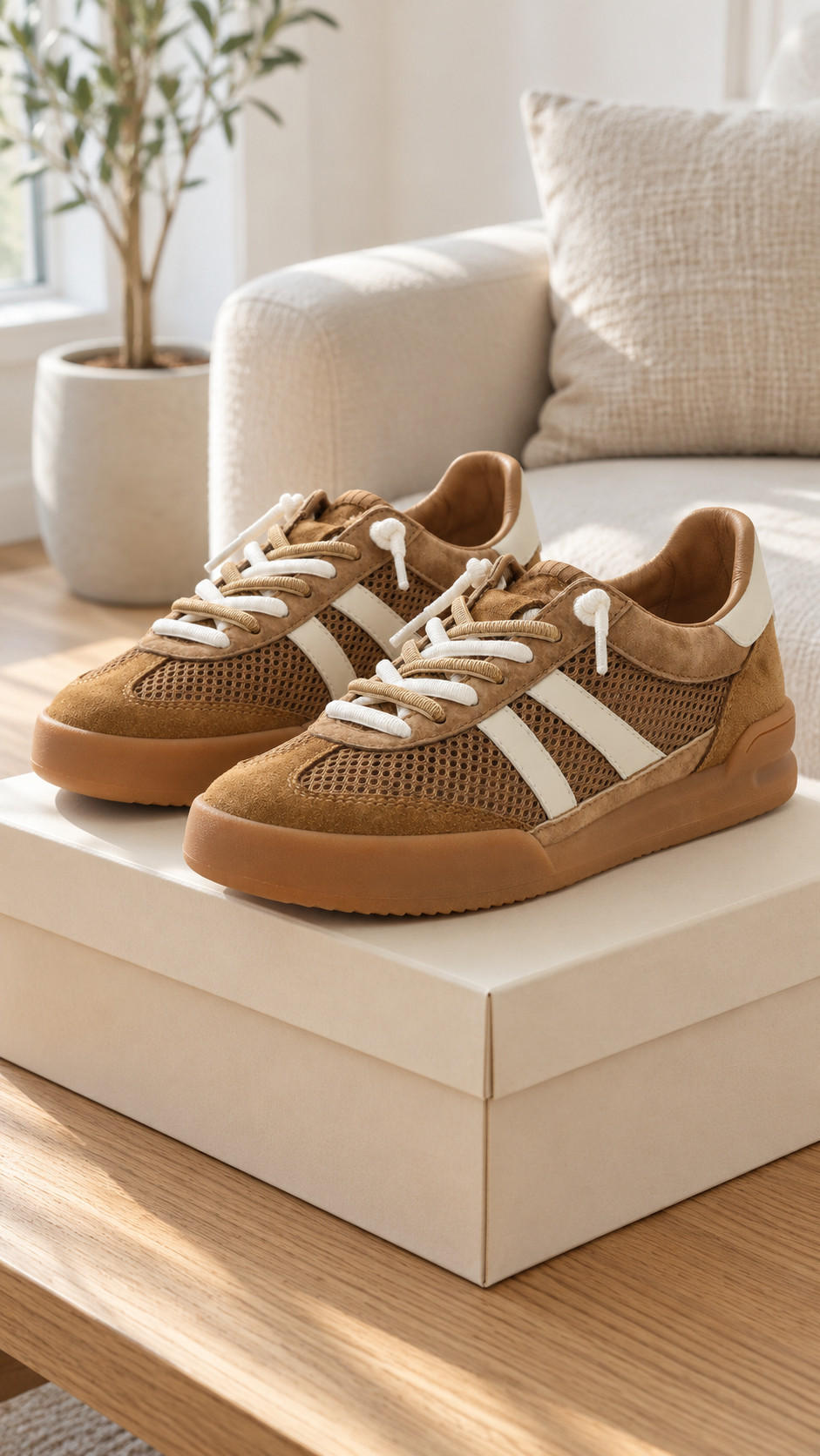 Prime Day fashion finds are SO good right now 👀🤎 These sneakers are such an easy everyday pair — comfy, neutral, and perfect with jeans, leggings, or casual fall outfits. Love the expensive-looking details without the splurge! ✨ 

 