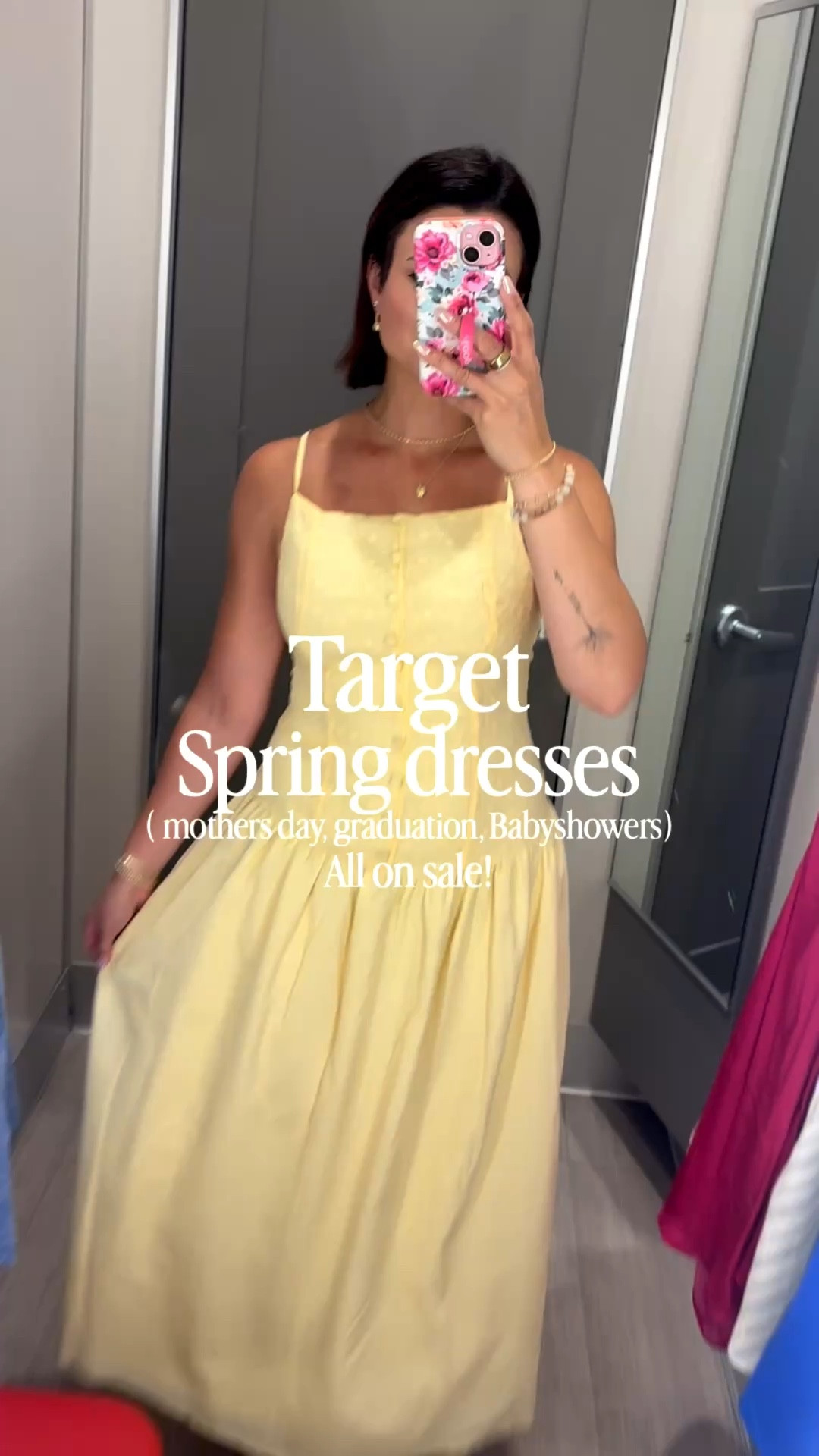 Target spring dresses under $40 and most on sale!!

Perfect for mothers day , graduation , baby showers or any summer occasion!

Midi length dress
Yellow dress
Maxi dress
Gradiation dress
Mothers day dress


#LTKMothersDay #LTKmomlife #LTKSaleAlert