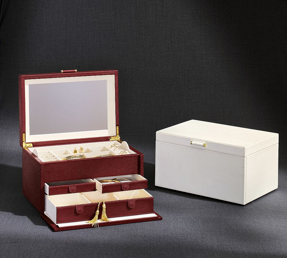 Quinn Jewelry Box - Foil Debossed | Pottery Barn (US)