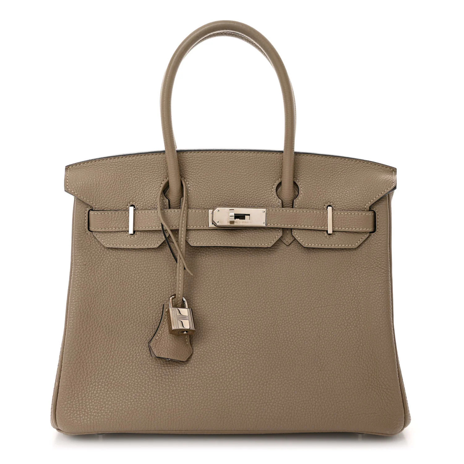 Togo Birkin 30 Gris Tourterelle | FASHIONPHILE (US)