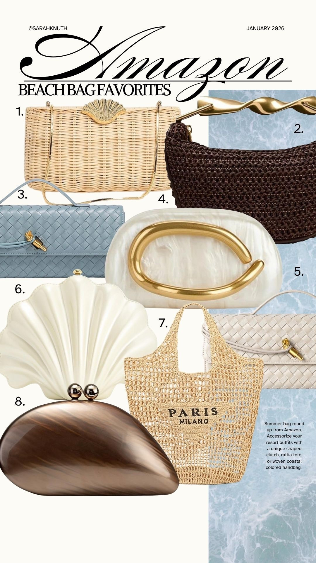 Beach bags, summer bags, spring break accessories

#LTKootd #LTKTravel #LTKSeasonal