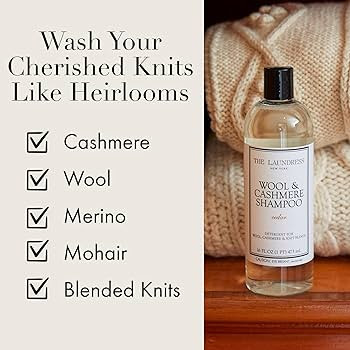 The Laundress Wool & Cashmere Shampoo, Double Concentrated, Cedar Scent, Wool Detergent, Wool Was... | Amazon (US)