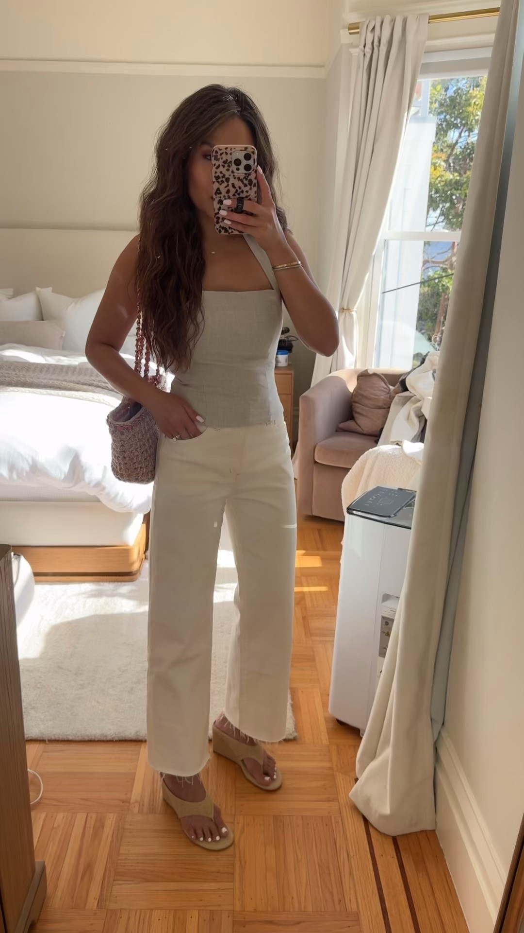 summer favs! these are the best petite friendly off white jeans 😍

off white jeans - vintage canvas wash, tts, 25 short in crop style so they hit perfectly at the ankle
halter top - tts, xs 
wedges - sized up 1/2 size 


#LTKootd #LTKPetite