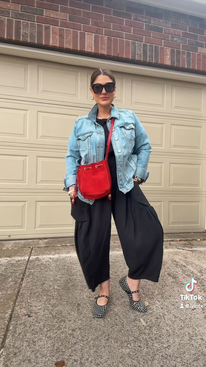 Cool girl vibes, a denim jacket is a closet staple and timeless. Try a longer, oversized fit for a modern look. 

#LTKmomlife #LTKOver40 #LTKMidsize