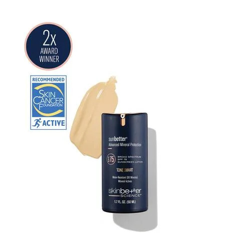 sunbetter TONE SMART SPF 75 Sunscreen Lotion | Divine Complexions