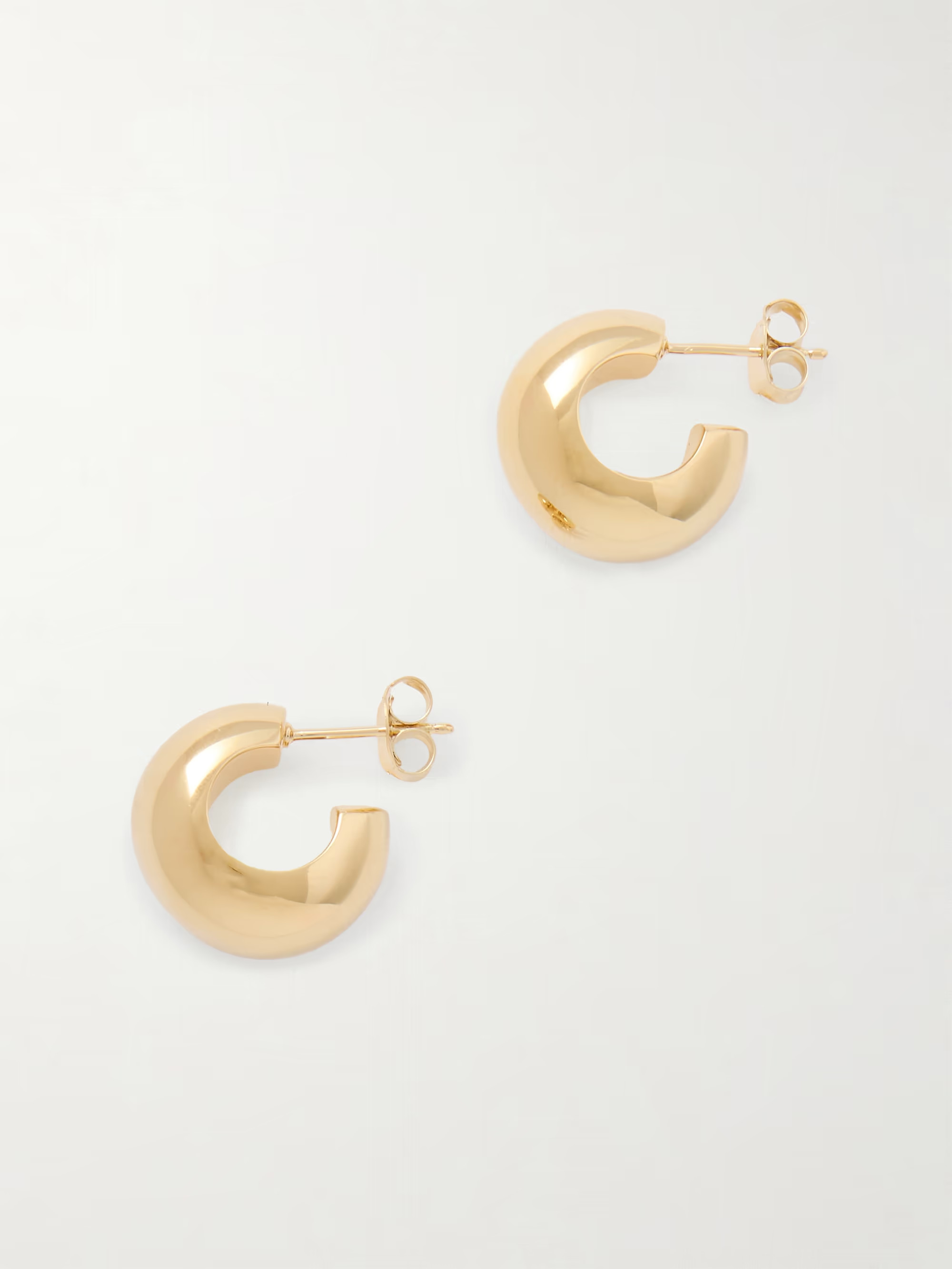 The Simone gold-plated hoop earrings | NET-A-PORTER (UK & EU)