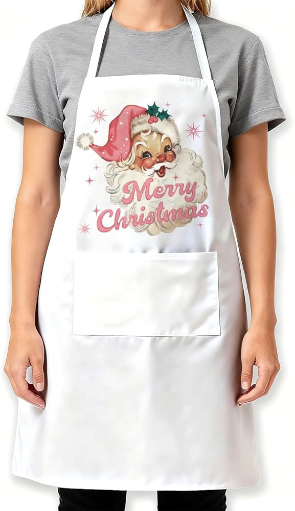Christmas Decor Aprons For Women With Pockets,Gifts For Mom Grandma Wife | Amazon (US)