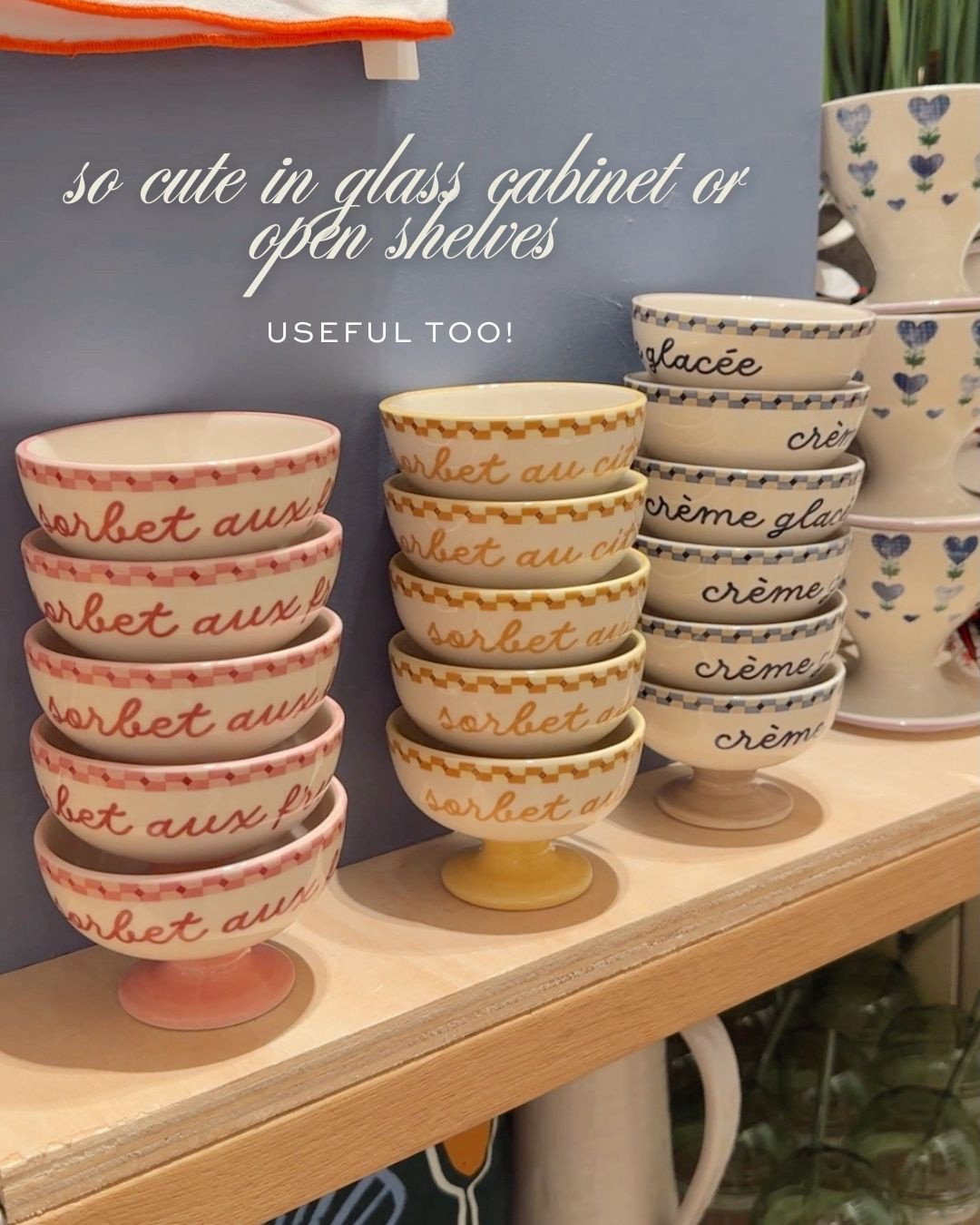 Parfait cups, ice cream bar, anthro decor, kitchen decor, colorful decor 


#LTKParties #LTKHome #LTKFindsUnder50