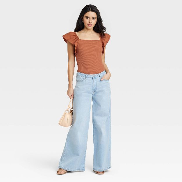 Women's Ruffle Top - A New Day™ | Target