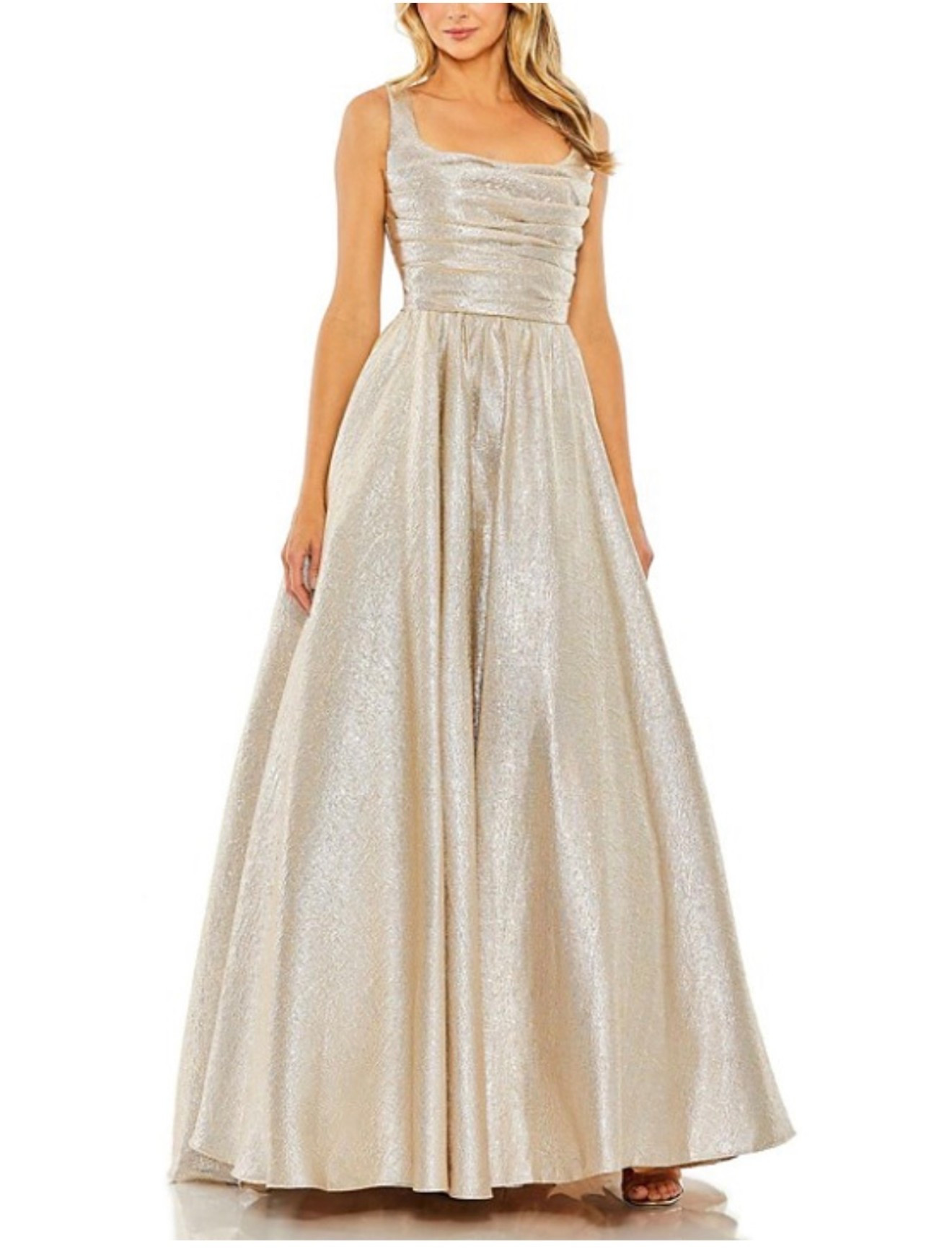 Mac Duggal Metallic Pleated Bodice Ballgown

Mac Duggal s remarkable legacy is defined by sophisticated design aesthetics featuring signature luxe fabrics and the rich, opulent hand-beading traditions of his native India

#LTKSeasonal #LTKWedding #LTKTravel