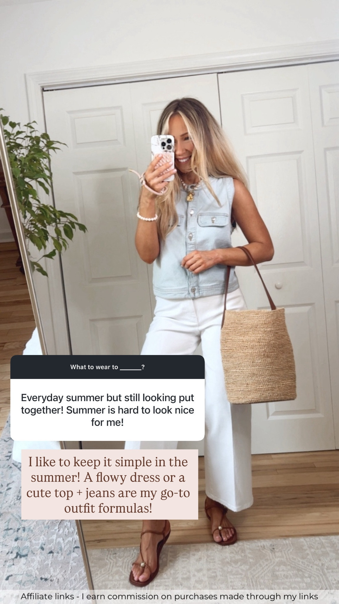 Affiliate links - I earn commission on purchases made through my links | Walmart outfit summer
Everyday summer outfit