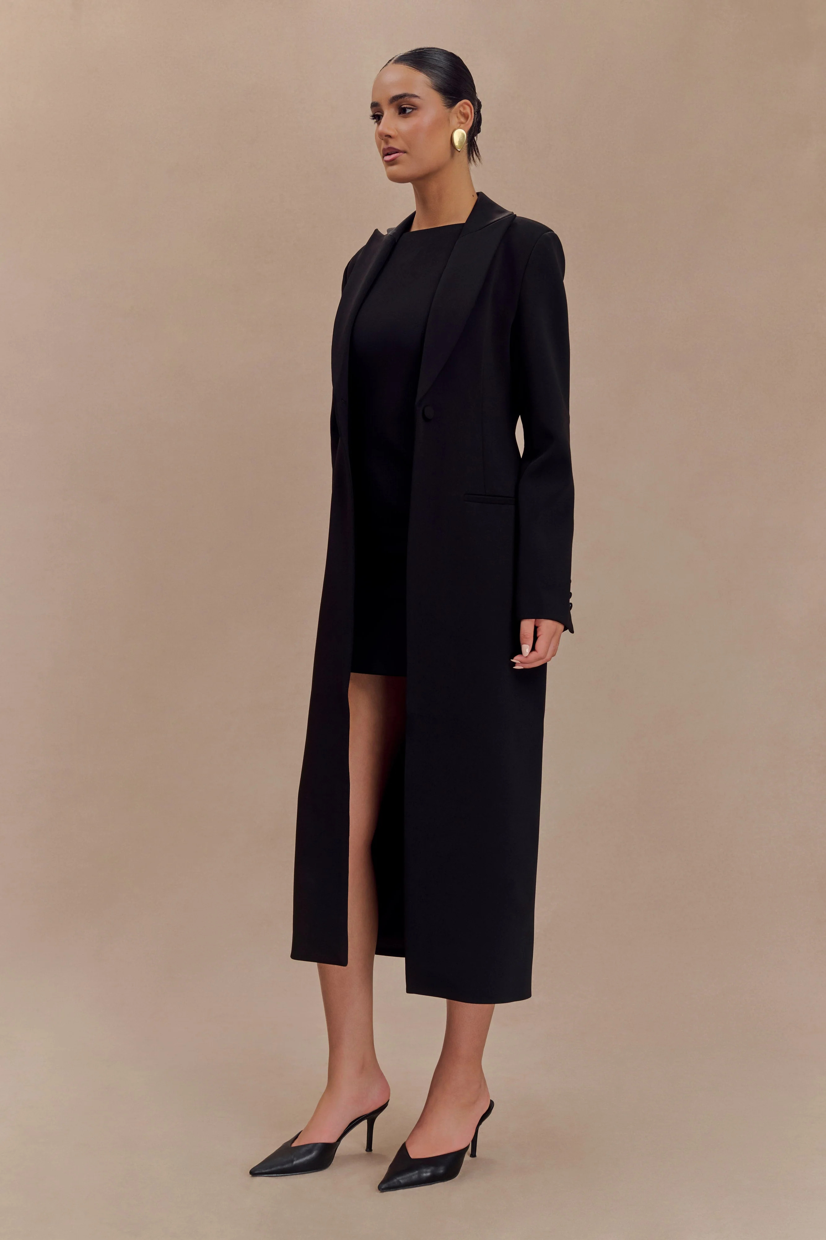 Suiting Coat - Black | MESHKI US