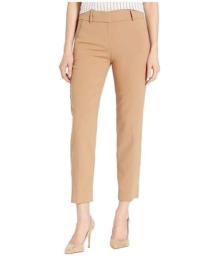 J.Crew Cameron Slim Crop Pant in Four-Season Stretch (Heather Saddle) Women's Casual Pants | Zappos