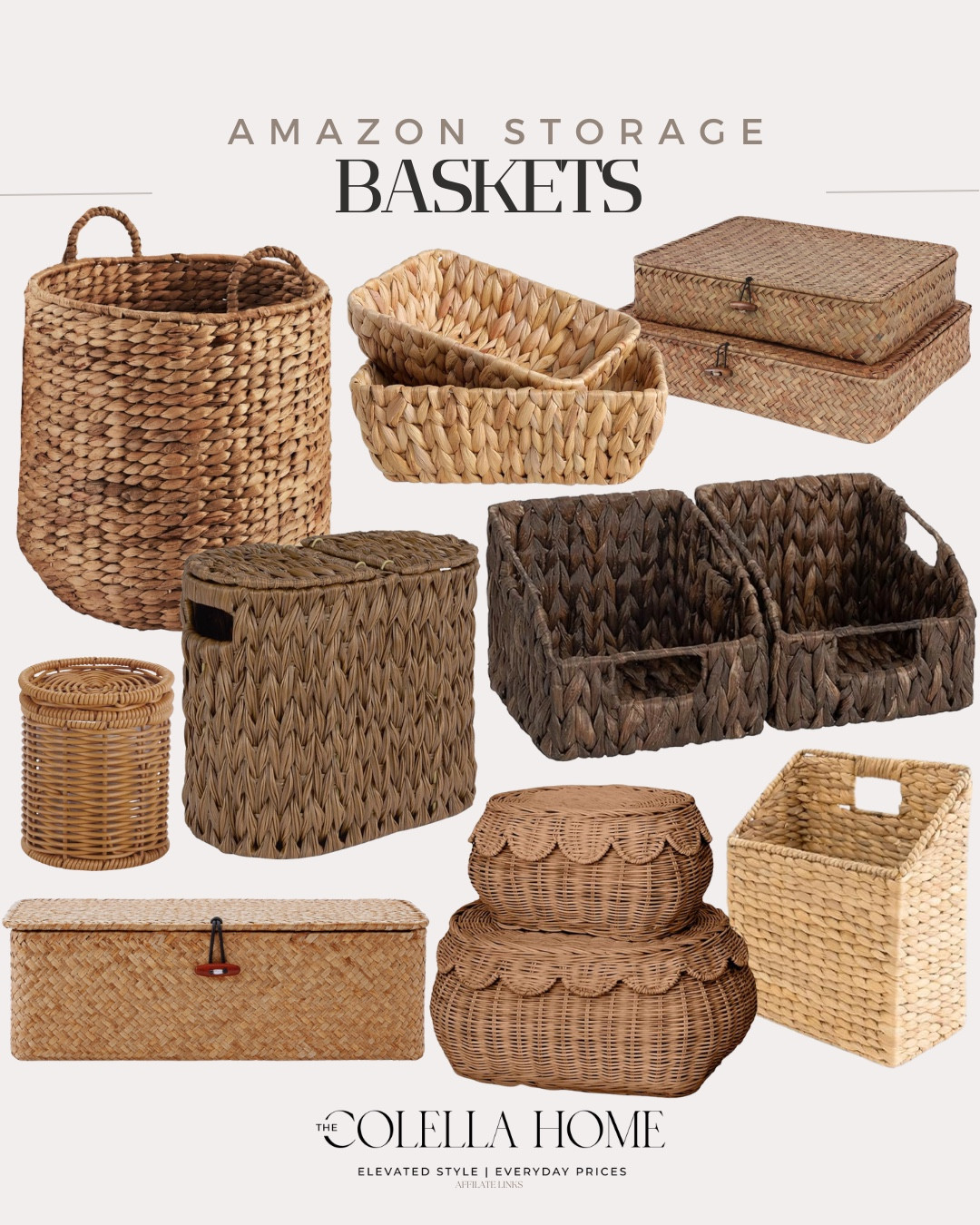 Loving these storage baskets from Amazon! Perfect for spring organizing.

#LTKSaleAlert #LTKHome #LTKSeasonal