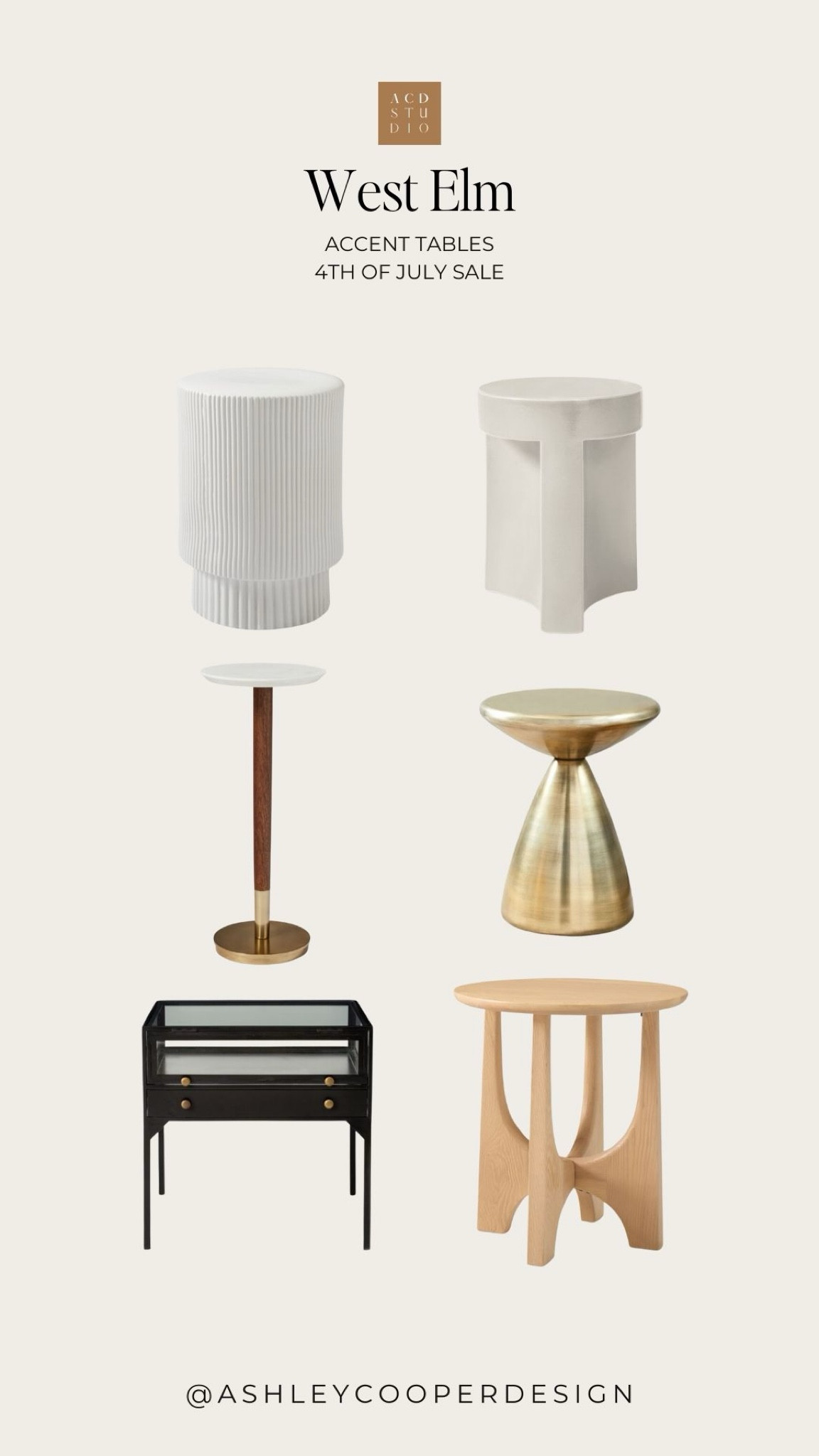 4TH OF JULY summer sale with West Elm and a roundup of our fav accent tables

#LTKHome #LTKSummerSales #LTKSaleAlert