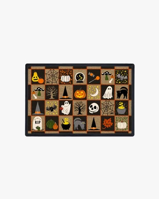 Spooky Patchwork Doormat | Ruggable | Ruggable