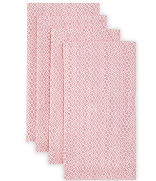Norah Block Print Napkins, Set of 4 | Dillard's