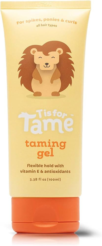 T is for Tame Taming Gel - Boys & Girls Baby Hair Styling Gel for Frizz Control, Flyaways - Natur... | Amazon (US)