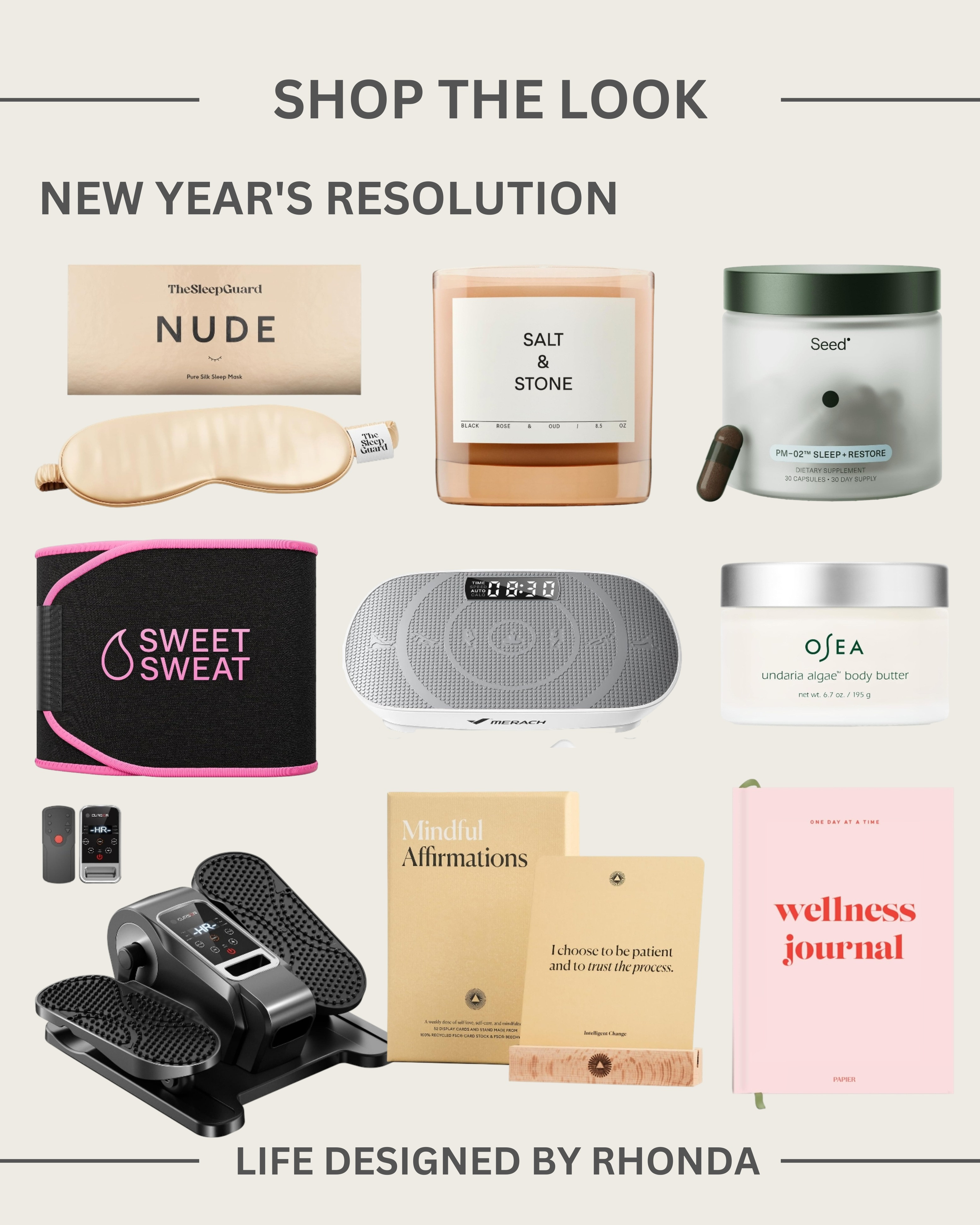 Make 2026 your best year yet with these essential tools for your New Year's resolutions. From fitness gear to productivity planners, these picks will help you stay on track and reach your goals. Tap to shop my top resolution must-haves! #NewYearsResolution #GoalSetting #SelfCareProducts 

 #LTKdayinmylife #LTKselfcare #LTKSaleAlert