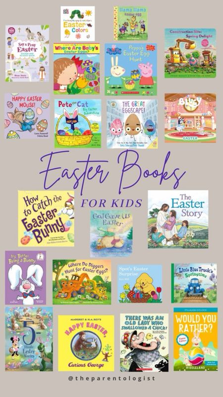 My favorite Easter books for the spring season! 

#LTKbaby #LTKkids #LTKSeasonal