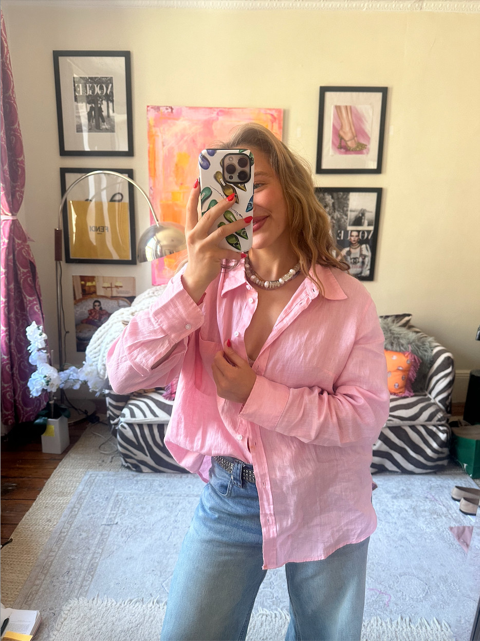 Effortless and colorful go-to summer outfit! Top is a size medium, jeans are size 6 

 #LTKSummerEdit #LTKStyleTip