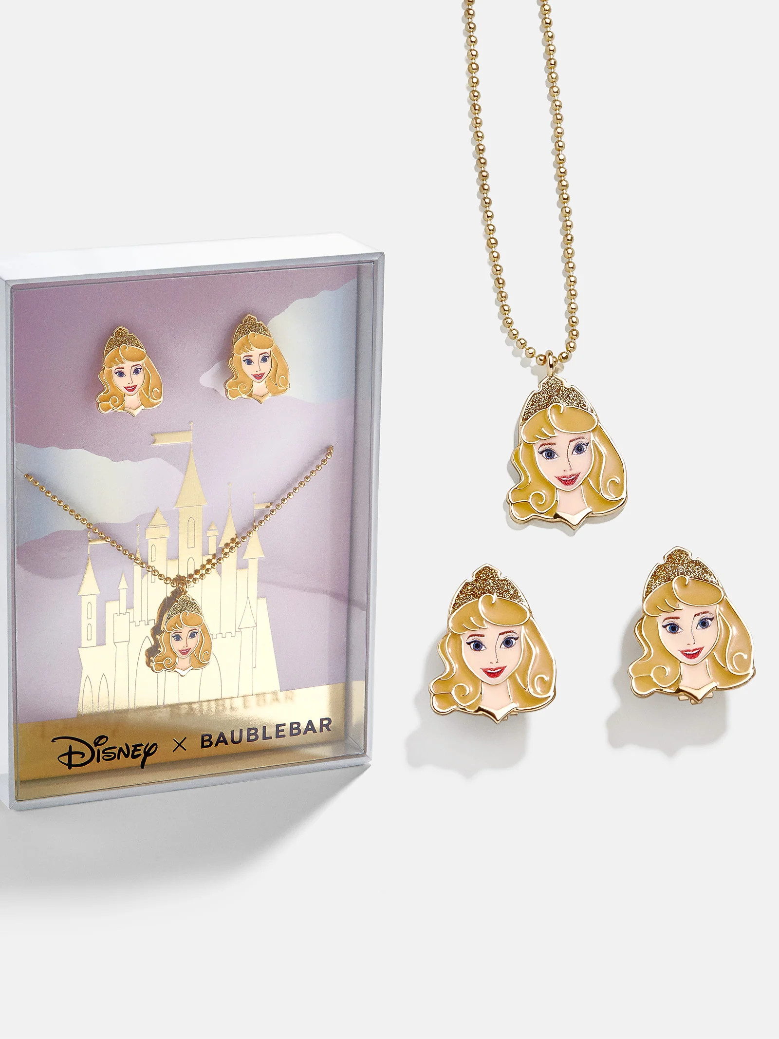 Disney Princess Kids' Jewelry Set - Sleeping Beauty | BaubleBar (US)