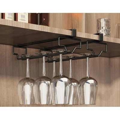 Versatile Hanging Wine Glass Rack | Wayfair North America