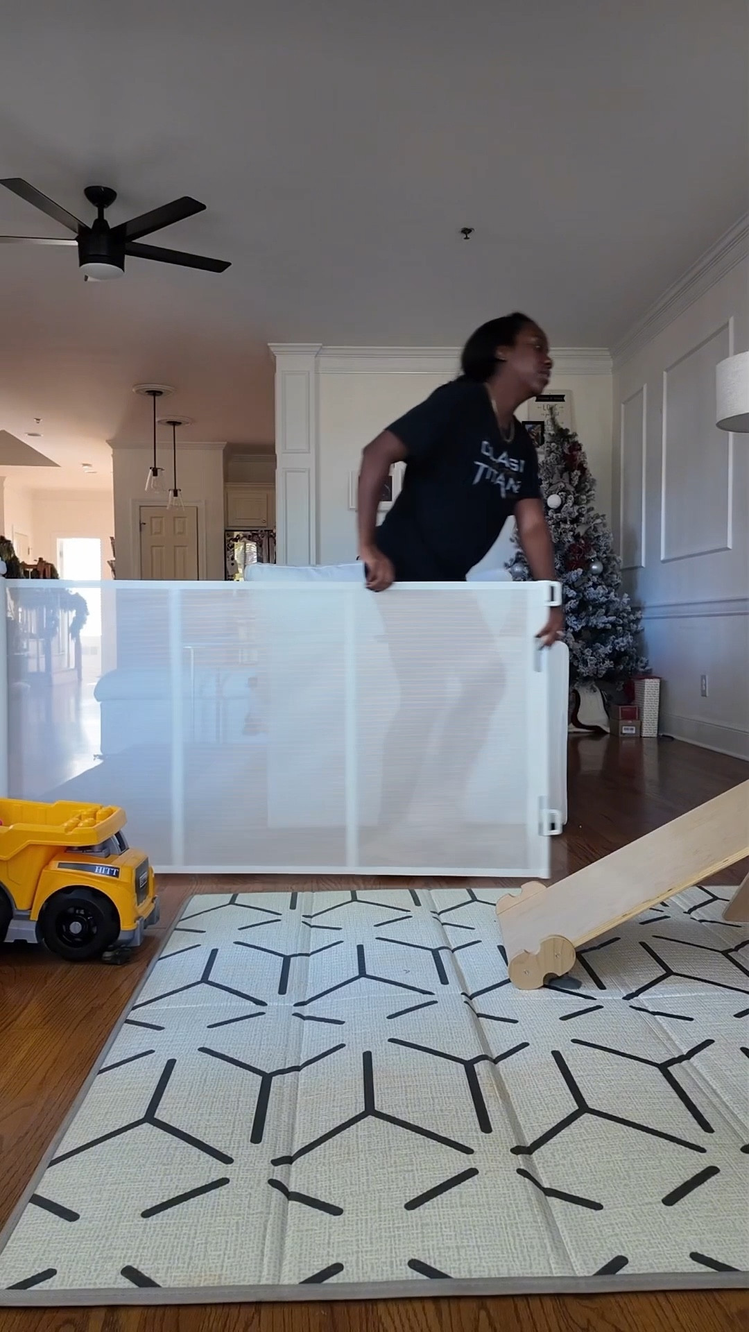 How do we keep the kids playroom separate from our living space? Simple. 

#LTKHome #LTKBaby #LTKKids