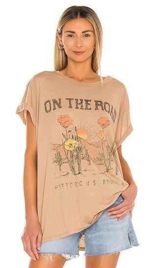 Airport Tee in On The Road Graphic | Revolve Clothing (Global)