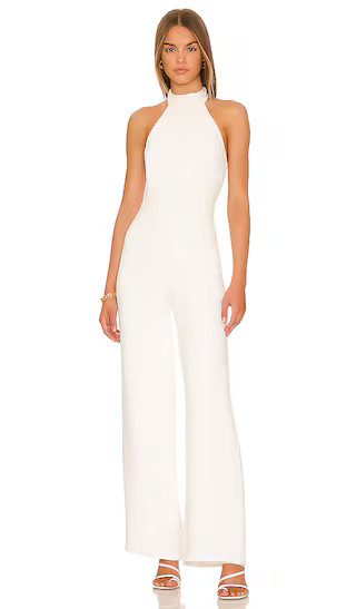 Heather Jumpsuit in White | Revolve Clothing (Global)