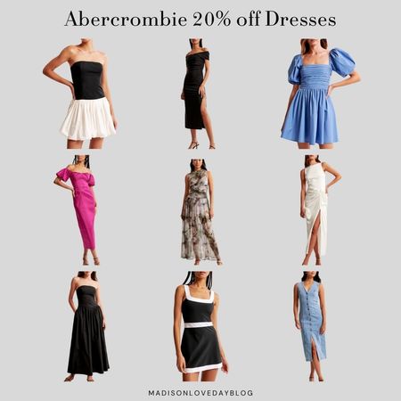 Abercrombie 20% off dresses  

#LTKSaleAlert #LTKStyleTip #LTKWedding