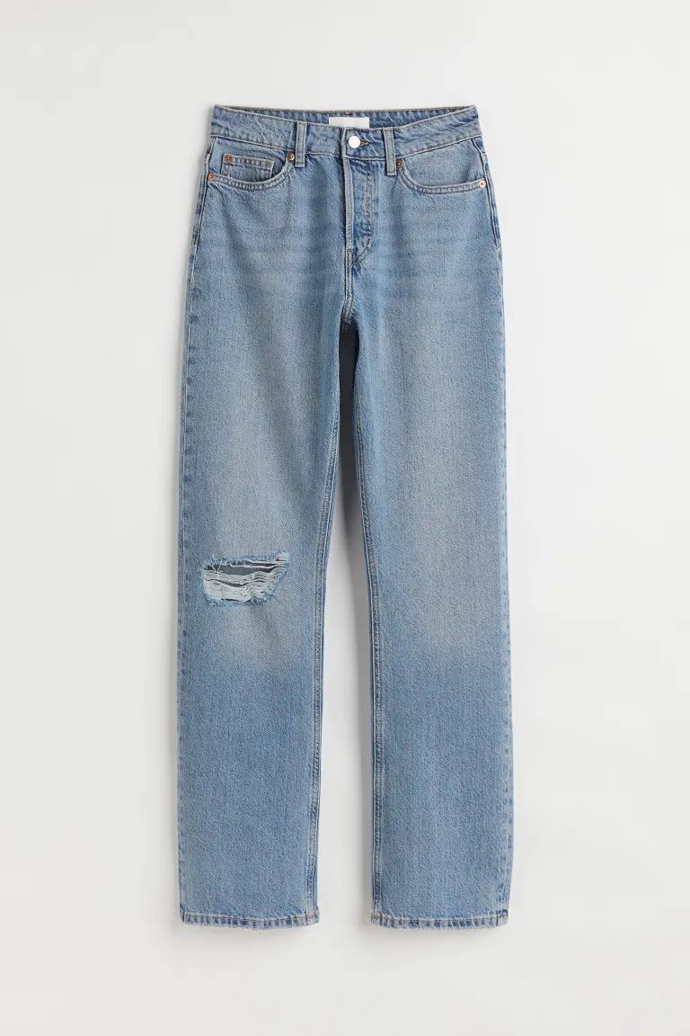 Straight High Jeans | H&M (US + CA)