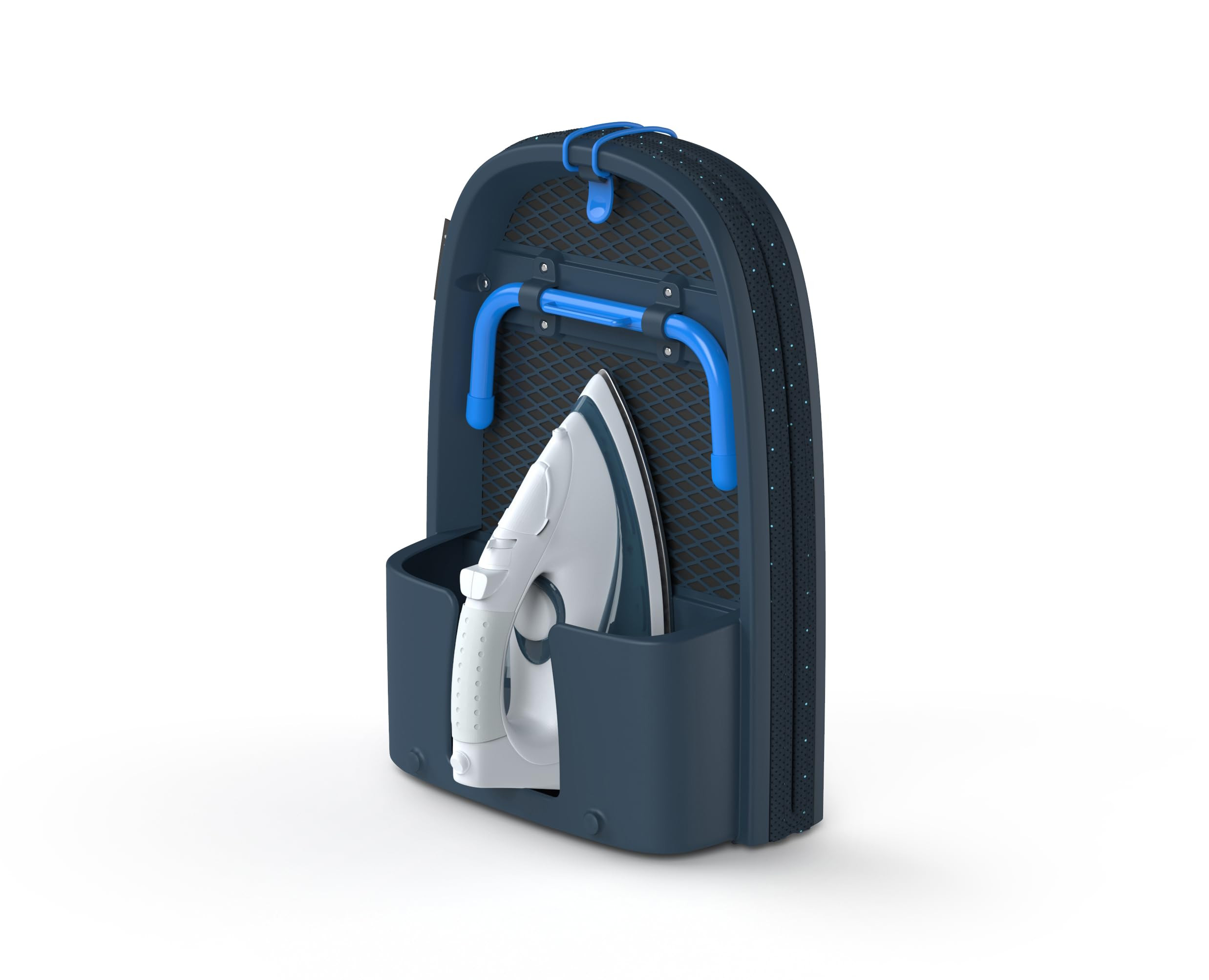 Joseph Joseph Pocket Plus Folding Space-Saving, Compact table-top Ironing Board, Black / Blue | Amazon (UK)