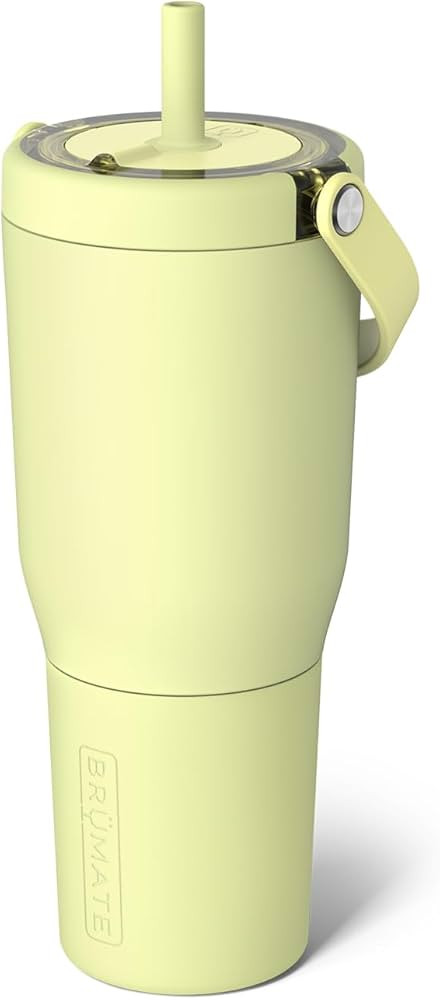 BrüMate Resa 35oz 100% Leakproof Travel Tumbler with Handle & Straw | Flexible Soft Sip Straw | ... | Amazon (US)