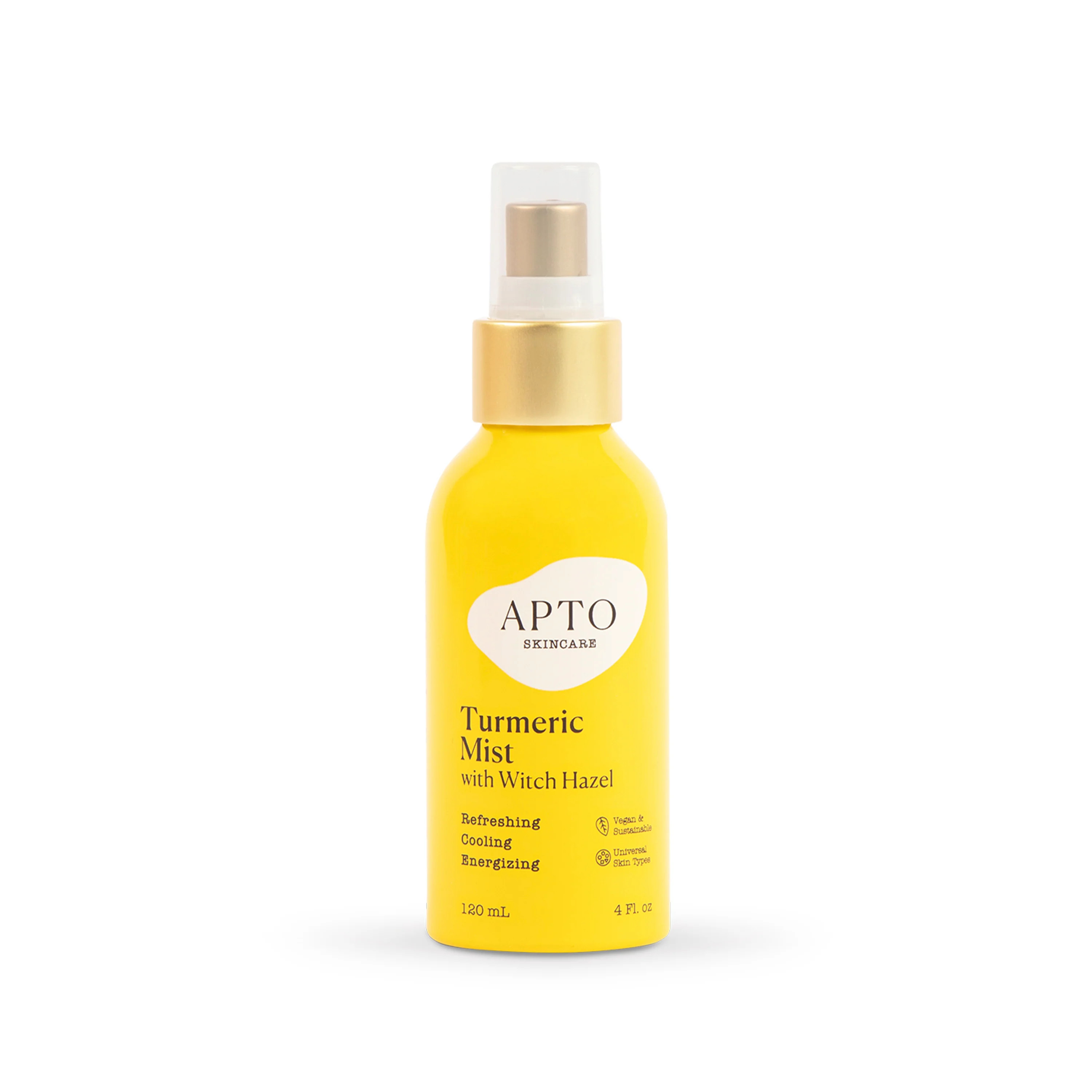 Turmeric Mist with Witch Hazel, Reviving & Brightening Facial Spritz | Grove